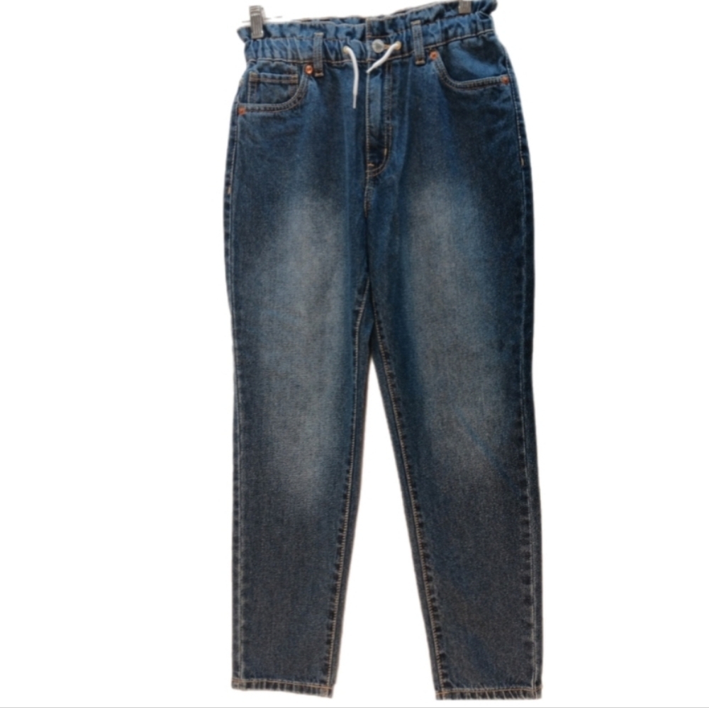 Levi’s Pull-On High Rise Taper Jeans Girls 12 Regular Blue